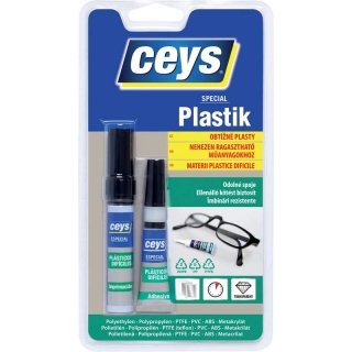 LEPIDLO NA OBTÍŽNÉ PLASTY 3 g + 4 ml