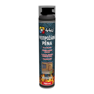 44u Protipožární pěna 750ml pistolová se sníženou reakcí na oheň – označení B1 podle DIN 4102